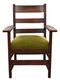 Example of L. and J.G. Stickley, Inc. Club Chairs