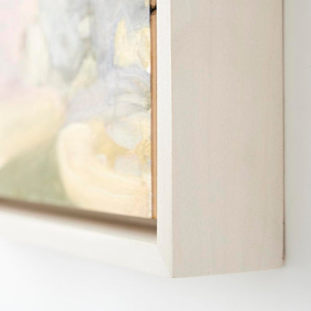 - Oil on board, framed in painted white - Introducing a new series of oil paintings on board by beloved Hudson Valley-...