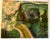 1990s Nellie Medford 1990 a Church in Thompson Cove North Carolina Oil on Canvas Board For Sale - Image 5 of 8