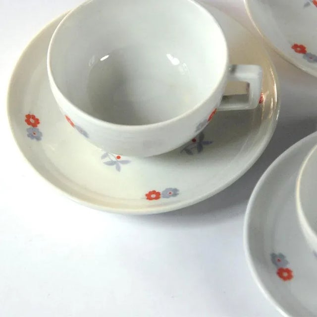 Italian Art Deco Coffee Service from Ginori, 1930s, Set of 12 For Sale - Image 4 of 10