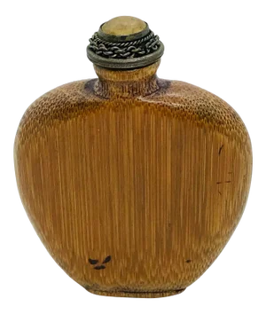 Antique 1920s Bamboo Snuff Bottle
