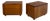 Mid-Century Italian Walnut Bedside Tables with Drawers, 1960s, Set of 2 For Sale