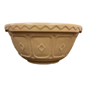 Mason Cash Cane Collection Church Gresley England Earthenware Mixing Bowl