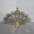 A very nice late 19th Century Victorian antique brass folding peacock fire screen. in very nice overall condition. You are...