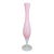 Vintage Pink Opaline Glass Bud Vase With Opalescent Twisted Stem, Found in Paris For Sale