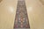 Farmhouse Kazak Runner 2’8” X 9’8” Blue Wool Tribal Hand-Knotted Oriental Rug For Sale - Image 3 of 12