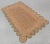 Olive Green Scallop Edge Jute Rug 5x7 Ft. For Sale - Image 6 of 13