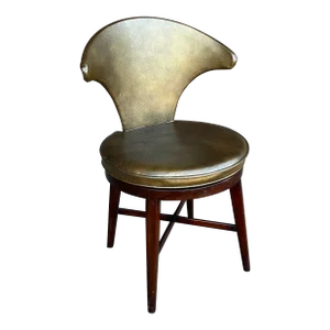 Mid Century Modern Swivel Chair Vanity Dunbar Style
