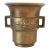 Vintage Swedish Solid Brass Mortar - Göran Johansson Gustafs For Sale