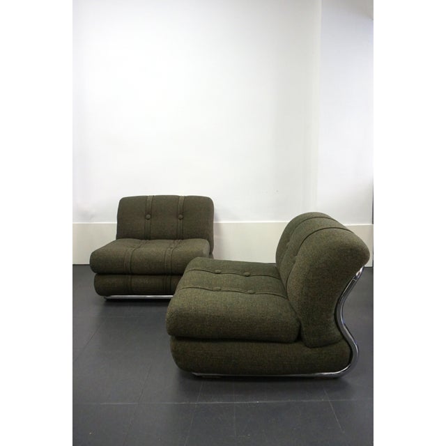 Vintage Italian Lounge Chairs, 1970s, Set of 2 For Sale - Image 15 of 15