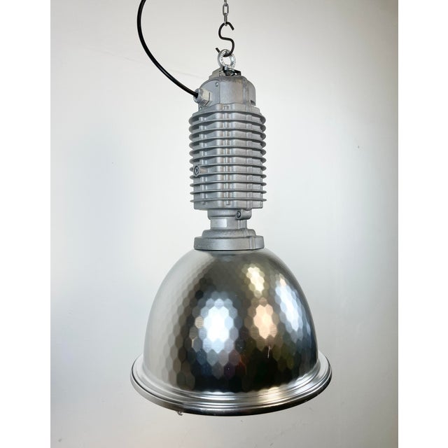 Metal Industrial Pendant Lamp by Charles Keller for Zumtobel, 1990s For Sale - Image 7 of 16