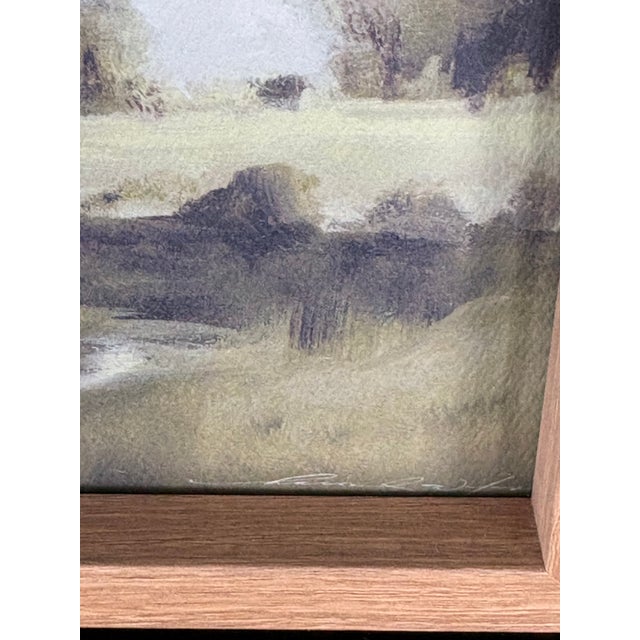 Lovely, dreamy new fine art giclee of a tree on heavy textured cotton paper produced by the artist’s studio based on her...