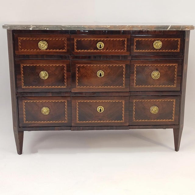 French Louis XVI Chest of Drawers, 18th Century For Sale - Image 17 of 17