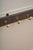 Antique Victorian Coat Rack with Cast Brass and Ceramic Hooks, 1880 For Sale - Image 11 of 16