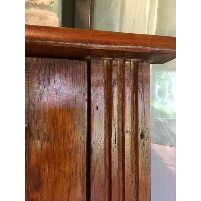 1950's Vintage Golden Oak Medicine Storage Chairish