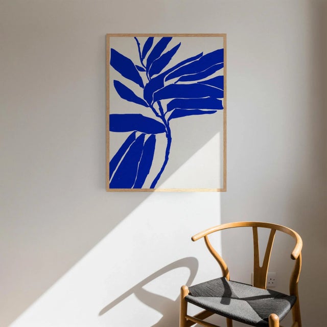 Contemporary Minimalist Botanical Print For Sale - Image 4 of 4