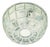 Mid-Century Modern White Iron and Glass Flush Mount from Limburg, Germany, 1970s For Sale