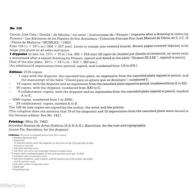 Modern Pablo Picasso Lithograph "Cuatro Reyes 1" Limited Edition Signed Cat. Ref. C116 For Sale - Image 3 of 4