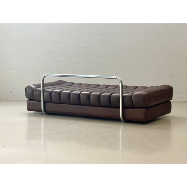 DS-85 Sofa Bed in Cognac Brown by de Sede, Switzerland, 1960s For Sale - Image 10 of 18