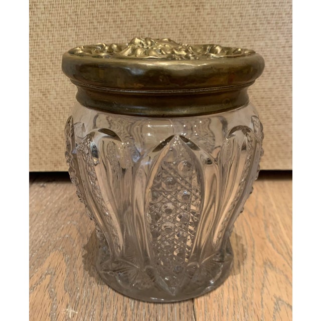 Traditional Mid 20th Century Antique British Biscuit Jar For Sale - Image 3 of 11