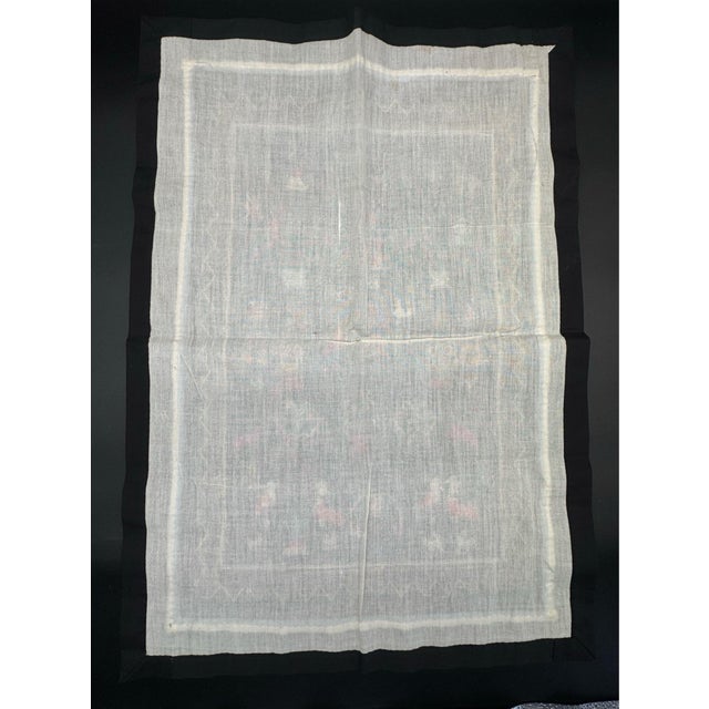 Textile Hmong Hill Tribe Story Cloth, Vintage For Sale - Image 7 of 10