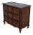French Provincial 3 Drawer Bachelors Chest For Sale