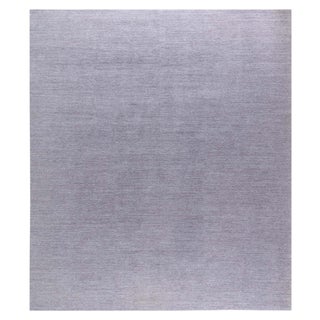 Large Contemporary Dove-Grey Area Rug by Doris Leslie Blau For Sale
