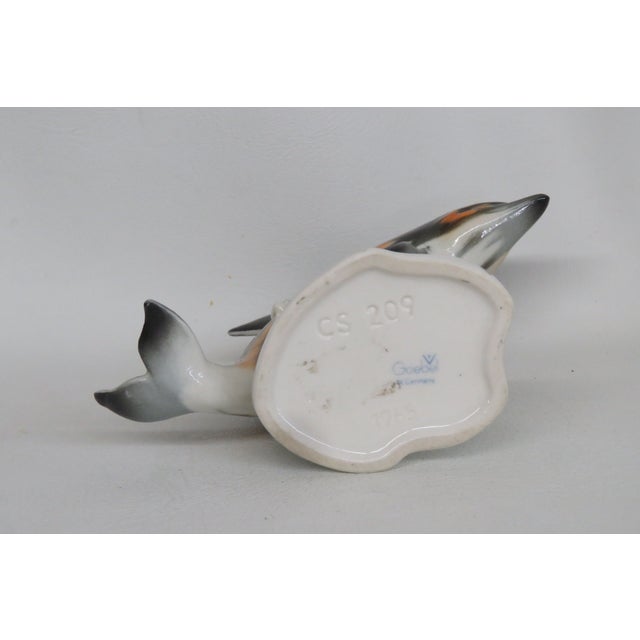 Goebel Dolphin Cs 209 West Germany Porcelain Figurine 4676b For Sale - Image 13 of 16