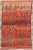 Vintage Red Talsint Moroccan Rug - 05'02 X 08'02 For Sale - Image 9 of 10