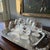 Elevate your home bar with this elegant set of seven vintage French Empire-style brandy snifters in the style of Baccarat...