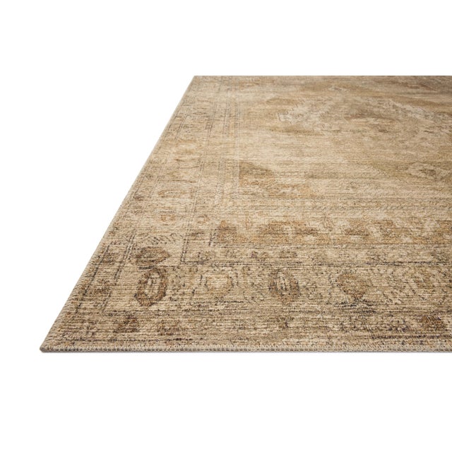 Traditional Amber Lewis x Loloi Cambria Taupe / Antique Bronze 10'-0" x 14'-0" Area Rug For Sale - Image 3 of 6