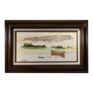 Carlo Wahlbeck September 1976 Painting