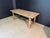 Bleached Oak Farmhouse Dining Table, 1920 For Sale - Image 4 of 18