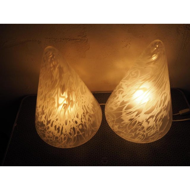 Large Vintage Table Lamps, Former Czechoslovakia, 1970s, Set of 2 For Sale - Image 12 of 13