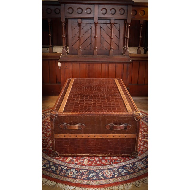 Early 21st Century Large Leather Stoneyhurst Coffee Table from Timothy Oulton, 2010s For Sale - Image 5 of 18