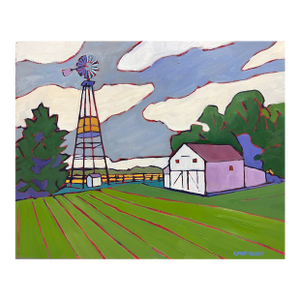 Farm With Windmill, Princeton Nj