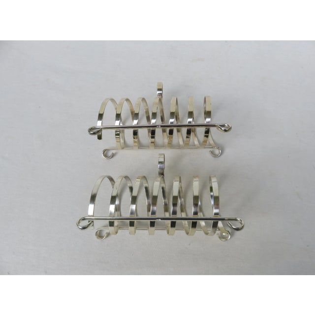 1950s Silver Toast Racks from WMF, 1950s, Set of 2 For Sale - Image 5 of 17