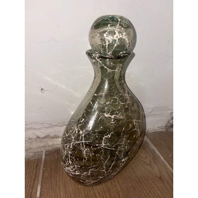 Mid-Century Glass Decanter, 1950s For Sale - Image 4 of 8
