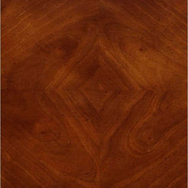 Late 20th Century Louis XV Style Mahogany Console Table For Sale - Image 4 of 6