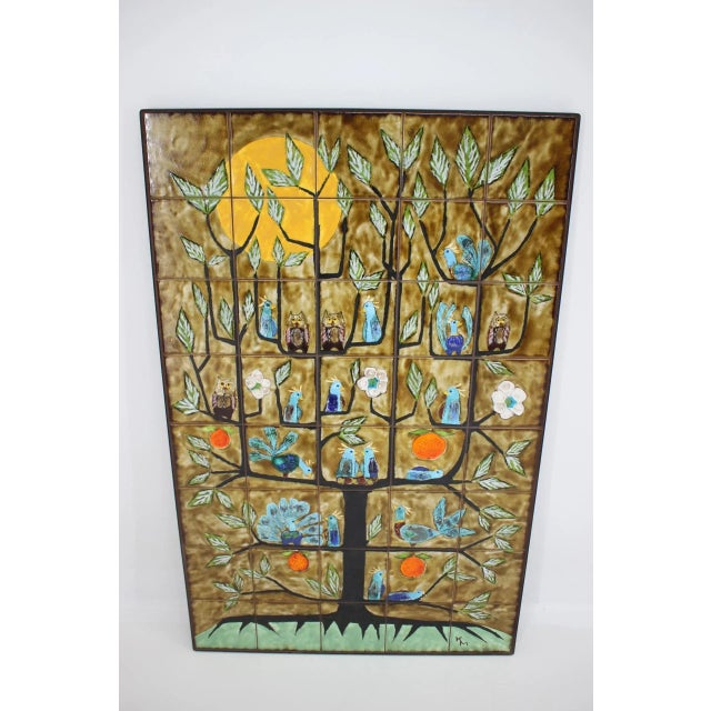 - Signed by Knud Michel - For hang on the wall. This piece is attributed to the mentioned designer/maker. It has no...