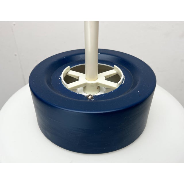 Mid-Century Space Age German Glass Pendant Lamp from Staff, 1970s For Sale - Image 9 of 18