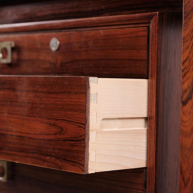 Rosewood Desk by Arne Vodder for Sibast Furniture 1960s For Sale - Image 9 of 11