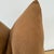 100% Belgian Linen. Stone washed, the color is Copper, a brown mixed tone. Cover Only. Machine washable, zipper closure...