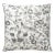 The House of Scalamandré Anissa Print Pillow, Truffle For Sale