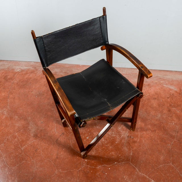 20th Century Folding Directors Chair For Sale - Image 13 of 18