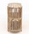 Tan Mid-Century Modern Style Two-Tier Wood Console Table For Sale - Image 8 of 9
