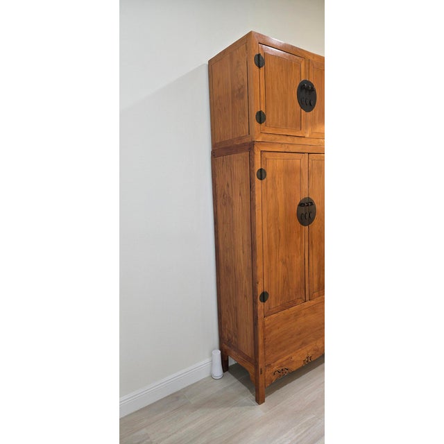 Ready to beautify your home, this rare QING DYNASTY WEDDING CABINET is an exquisite piece of Chinese antique furniture...