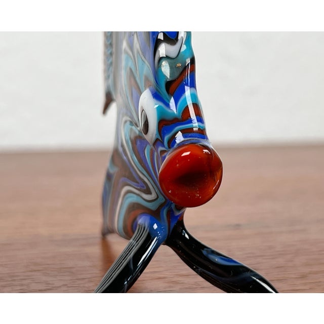 Vintage Art Glass Fish Figurine, 1970s For Sale - Image 4 of 18