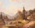 Hermann Dieste, Alpine Landscape, 1980s, Oil Painting on Wood, Framed For Sale - Image 9 of 9
