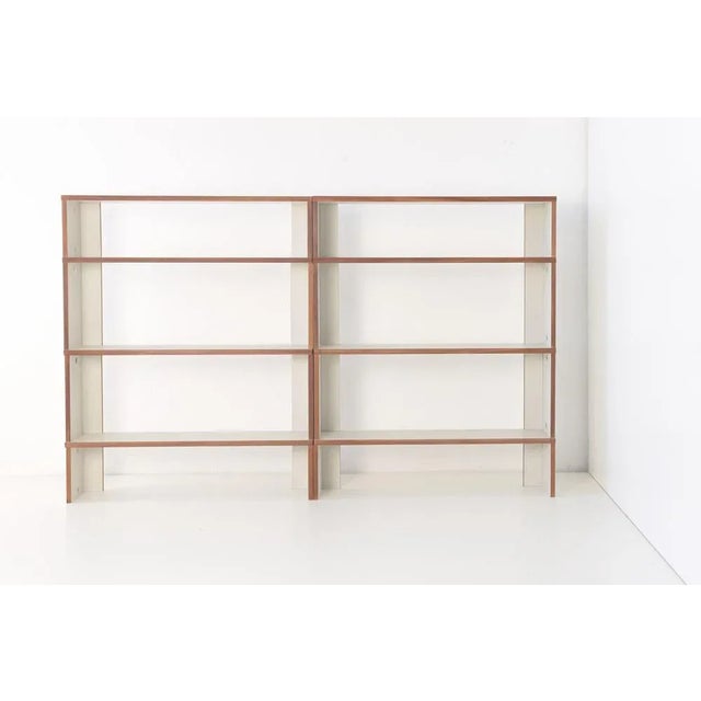 M 125 Shelves by Hans Gugelot for Bofinger, 1950s, Set of 2 For Sale - Image 15 of 15